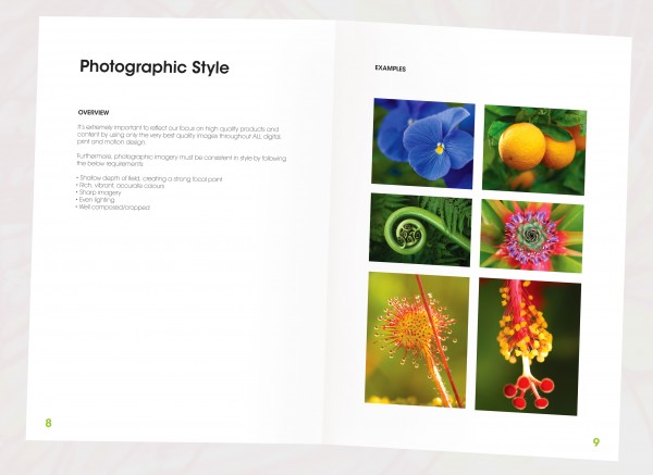 Style Guide Photographic Style